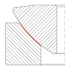 推力關(guān)節(jié)軸承 GE35-AW, 根據(jù) DIN ISO 12 240-3 標(biāo)準(zhǔn)，免維護(hù)