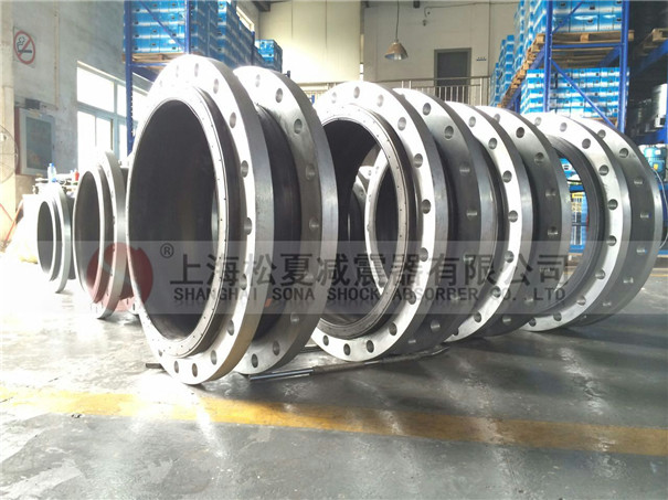 松夏橡膠軟接頭用于青島普集鐵路職工住宅項(xiàng)目