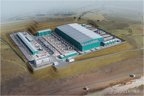 【承德豐寧換流站項(xiàng)目】同心異徑法蘭橡膠接頭